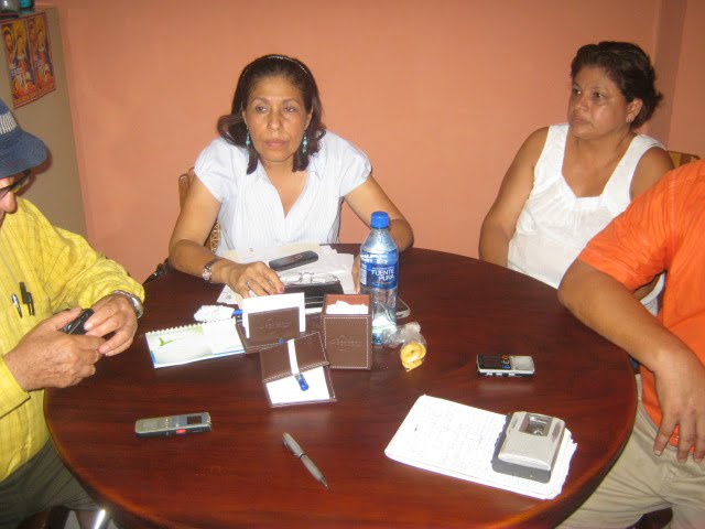 Lic. Auxiliadora Martinez, informe sobre la nueva modalidad de campana del FSLN en 2012